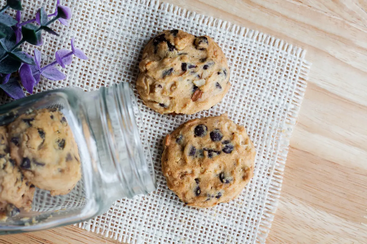 soft choco cookies