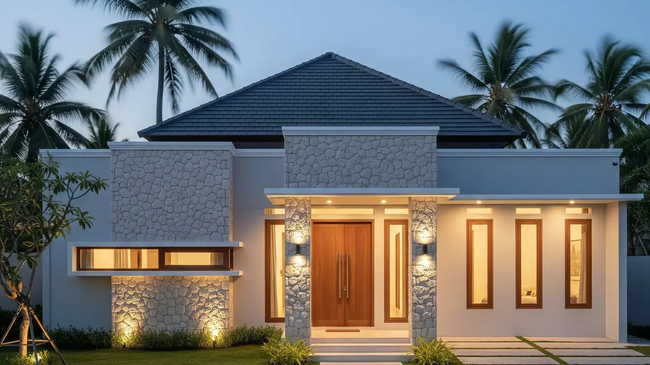 Rumah Sederhana Mewah 1 Lantai 2025
