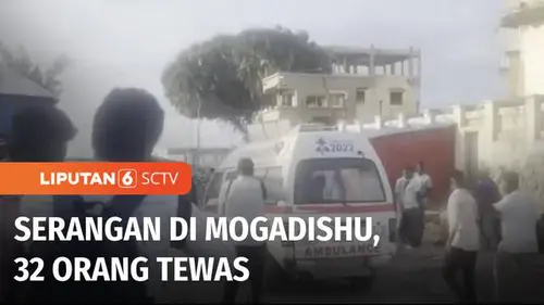 VIDEO: Bom Bunuh Diri dan Penembakan Terjadi di Pantai di Somalia, Puluhan Orang Tewas