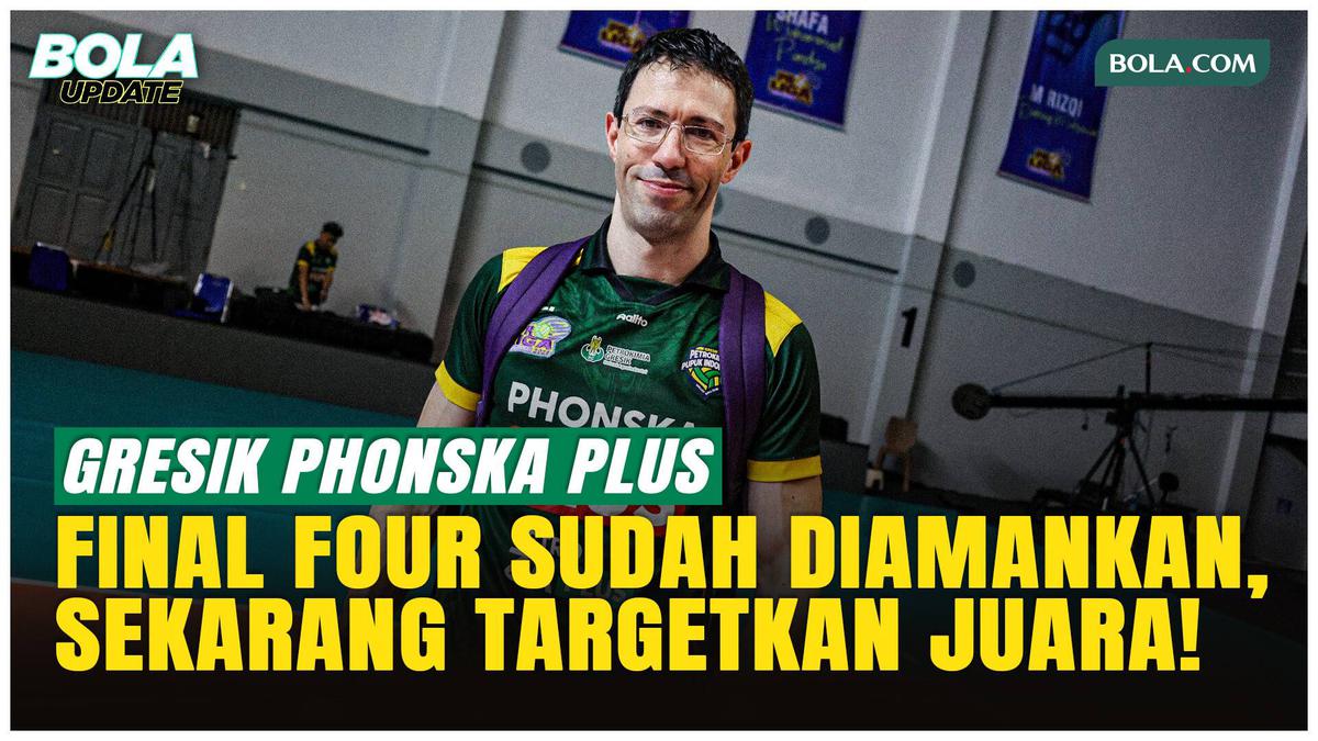 Gresik Phonska Plus Amankan Final Four, Alessandro Lodi: Target Tetap Juara Proliga