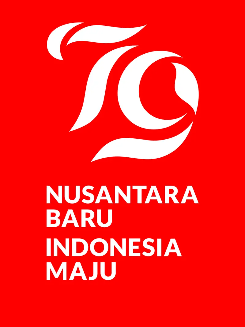 Logo sekunder HUT RI 79