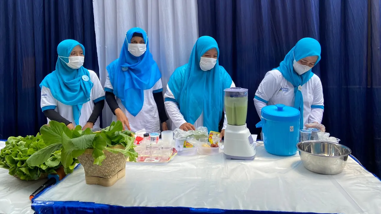 Kreasi Olahan Jus Sayur pada Hasil Panen Tanaman Organik
