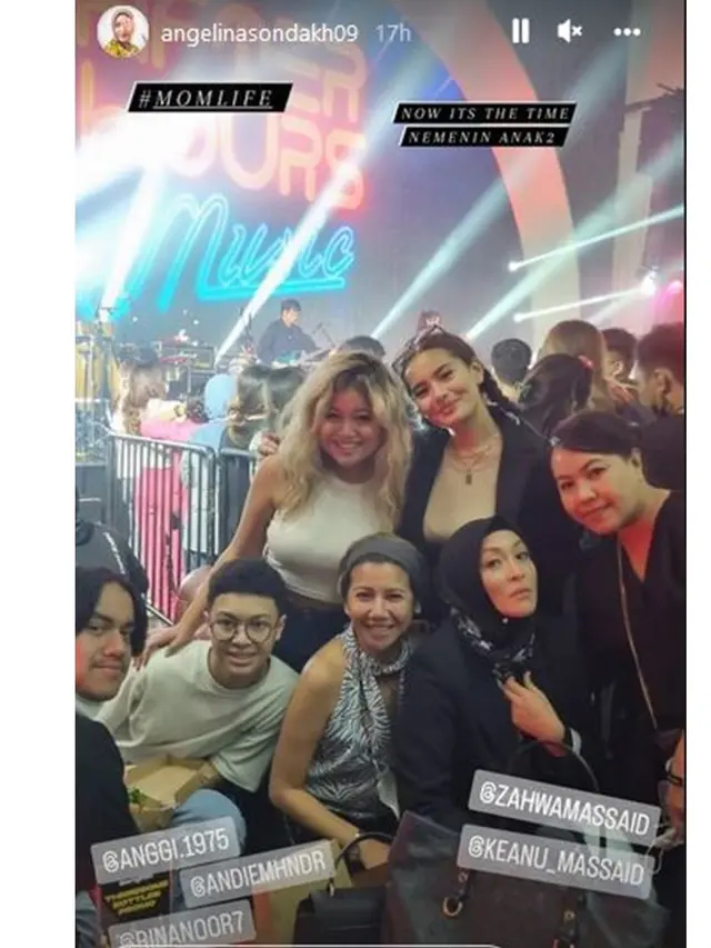 6 Momen Angelina Sondakh Hangout Bareng Ketiga Buah Hatinya, Penuh Kehangatan