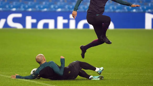 Neymar dan Javier Mascherano