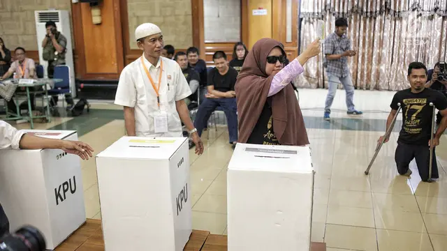 KPU Gelar Simulasi Pemilu untuk Penyandang Disabilitas