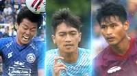 Liga 1 - Feby Eka Putra, Jayus Hariono, Septian Bagaskara (Bola.com/Adreanus Titus)