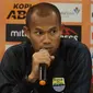 Kapten tim Persib Bandung Supardi Nasir meminta rekan-rekannya fokus jelang lawan Semen Padang. (Liputan6.com/Huyogo Simbolon)