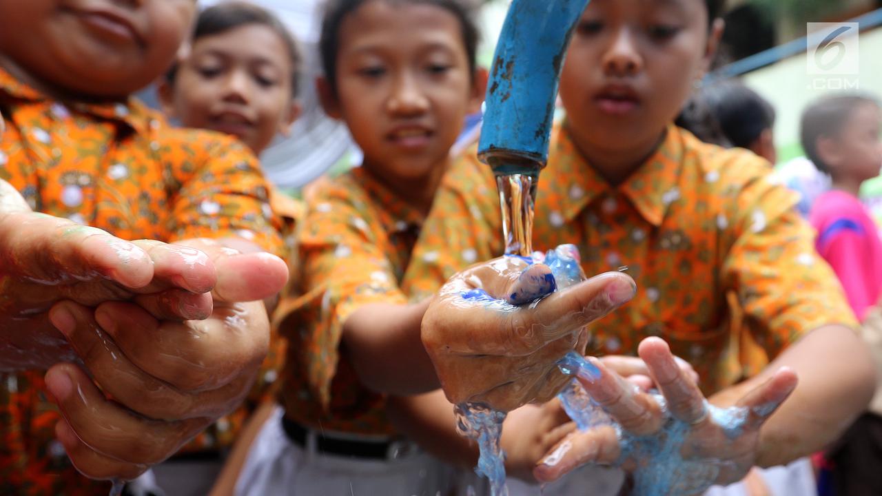 PHOTO: Sehat Sejak Dini dengan Mencuci Tangan Pakai Sabun