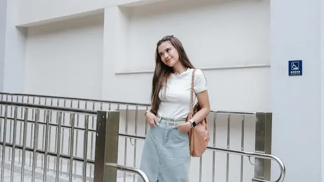 Gaya Audi Marissa Mudik Ke Kampung Halam Suami di Taiwan. [Instagram/@audimarissa]