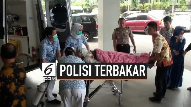 Aiptu Erwin Yuda polisi yang menderita luka bakar saat mengamankan demo di DPRD Cianjur menjalani operasi di RSPP. Aiptu Erwin menjalani operasi luka bakarnya yang mencapai 64 petsen bagian tubuhnya.
