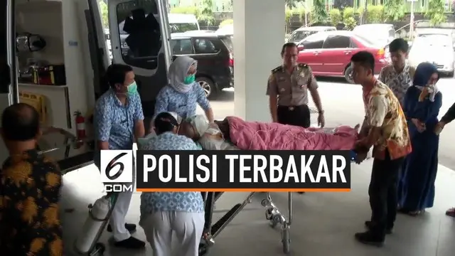 VIDEO: Polisi Penderita Luka Bakar Jalani Operasi