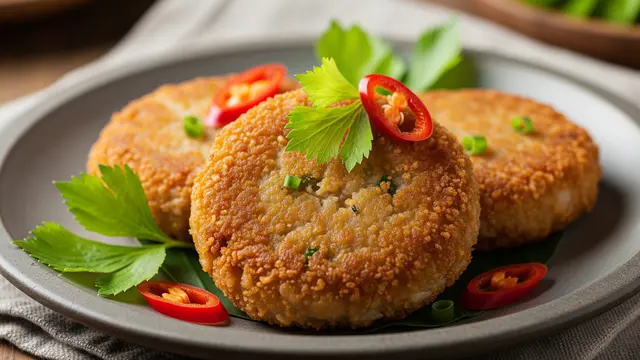 Ilustrasi Perkedel Nasi