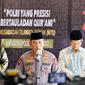 Kapolri Jenderal Listyo Sigit Prabowo menghadiri acara Penganugerahan Musabaqah Tilawatil Qur'an (MTQ) anggota Polri di Auditorium STIK-PTIK, Jakarta Selatan.(Istimewa)