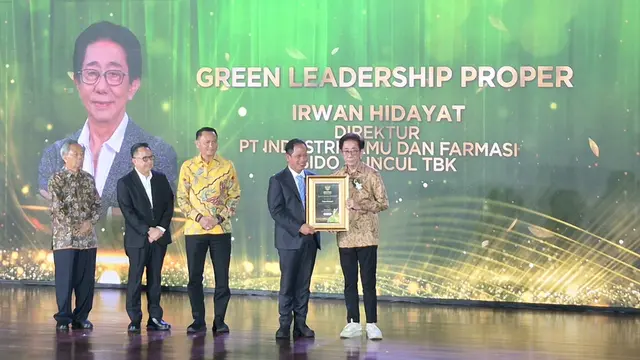 Sido Muncul Kembali Raih PROPER Emas, Irwan Hidayat Ukir Green Leadership PROPER Keempat