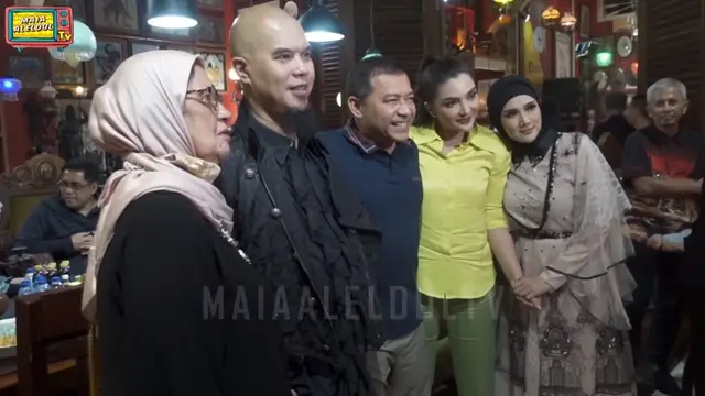 11 Momen Ulang Tahun Ahmad Dhani ke-50, Meriah Banget