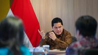 Menteri BUMN Erick Thohir resmi menggandeng Amazon Web Service (AWS) dalam rangka efisiensi operasional (dok: KBUMN)