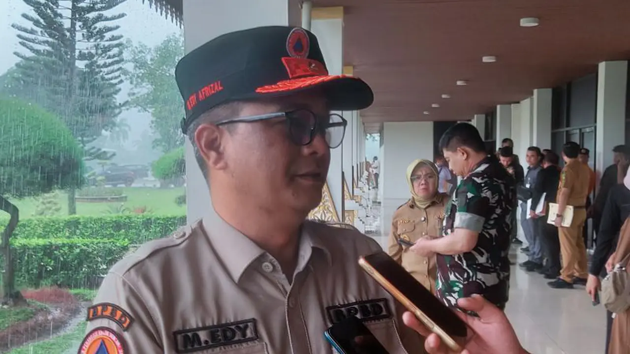 Kepala BPBD dan Damkar Riau, M. Edy Afrizal.