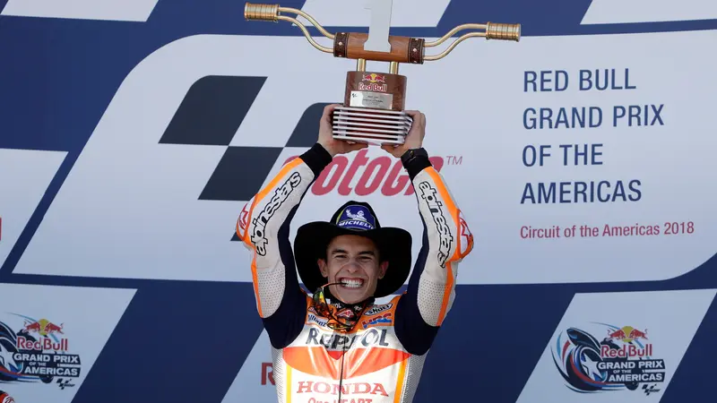 Marc Marquez Juara MotoGP Amerika