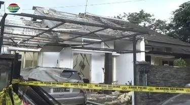 Sembilan rumah di Bogor rusak karena gas meledak. Ledakan gas terjadi akibat selang digigit hewan peliharaan.