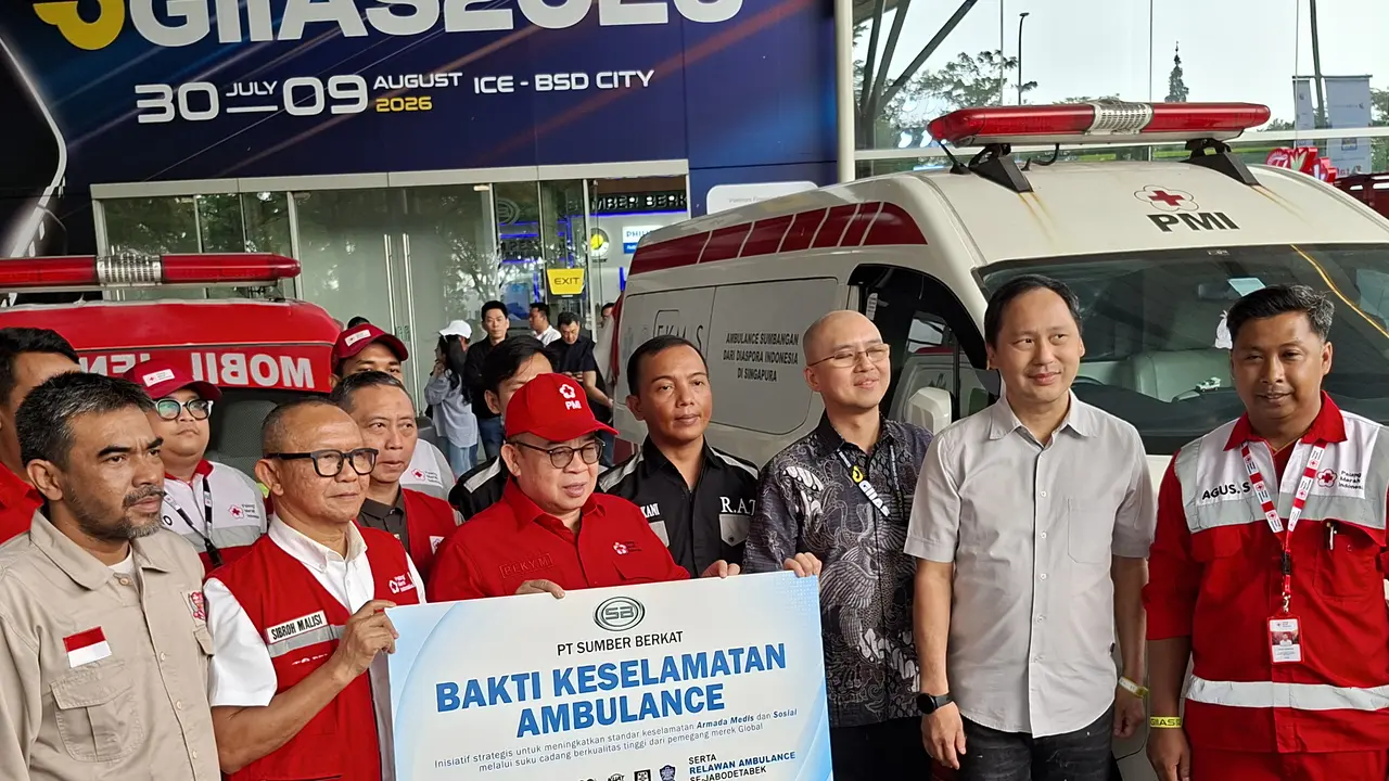 Di GIIAS 2026, Sumber Berkat Menunjukan Aksi Kepedulian Kepada 150 Armada Ambulance