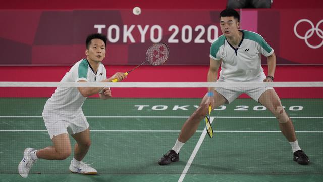 FOTO: Kevin / Marcus Kalah dari Wakil Taiwan di Olimpiade Tokyo 2020