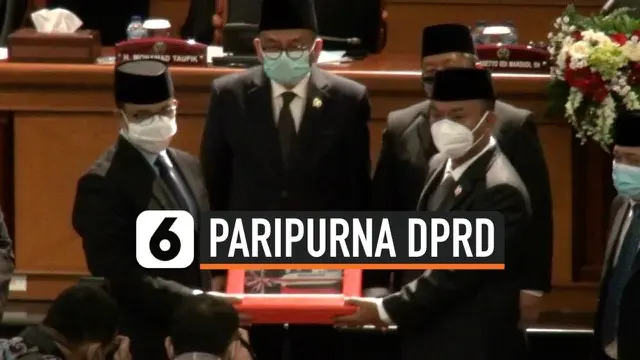 VIDEO: Paripurna DPRD DKI Bahas RAPBD