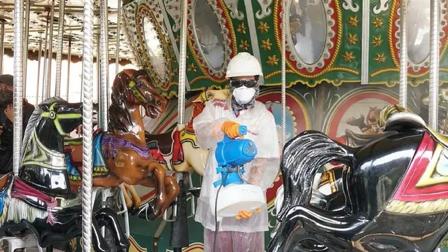 Kawasan Wisata Ancol Dibuka Kembali dengan Penerapan Protkes yang lebih baik.