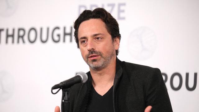 Sergey Brin. *Kelly Sullivan / GETTY IMAGES NORTH AMERICA / Getty Images via AFP)