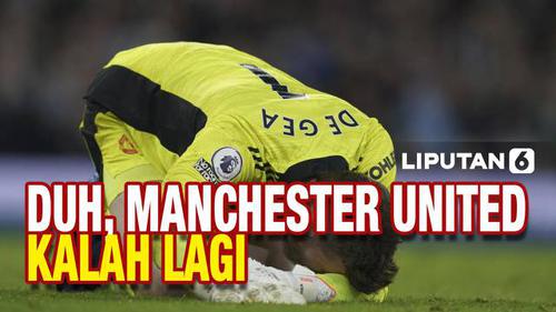 VIDEO: Kalah Telak! Manchester United Digulung Manchester City 1-4