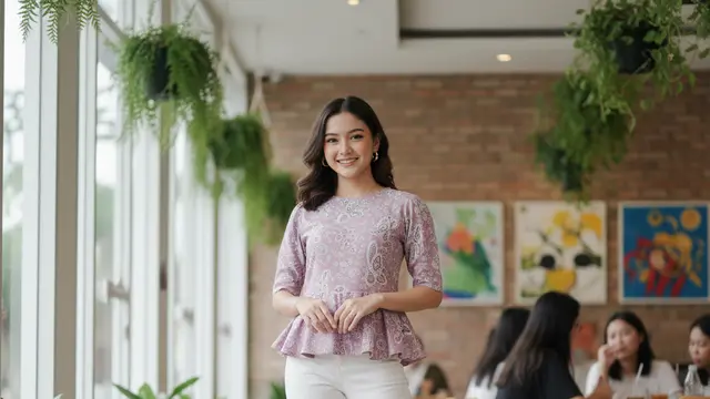 8 Model Atasan Batik Remaja yang Stylish, Kekinian dan Cocok untuk Segala Acara