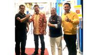 Pj Gubernur Sulbar Akmal Malik bertemu direksi Sriwijaya Air (Liputa6.com/Istimewa)
