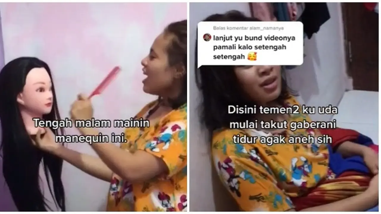 Iseng Main Patung Manekin, Cewek Ini Alami Banyak Kejadian Aneh