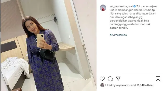 Evi Masamba (Foto: Instagram/@evi_masamba_real)