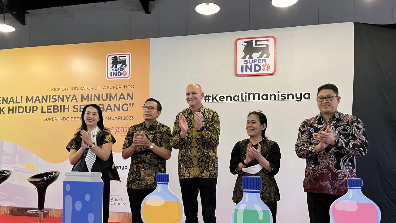 Press Conference Kick Off Peluncuran Indikator Kandungan Gula Pada Produk Minuman.