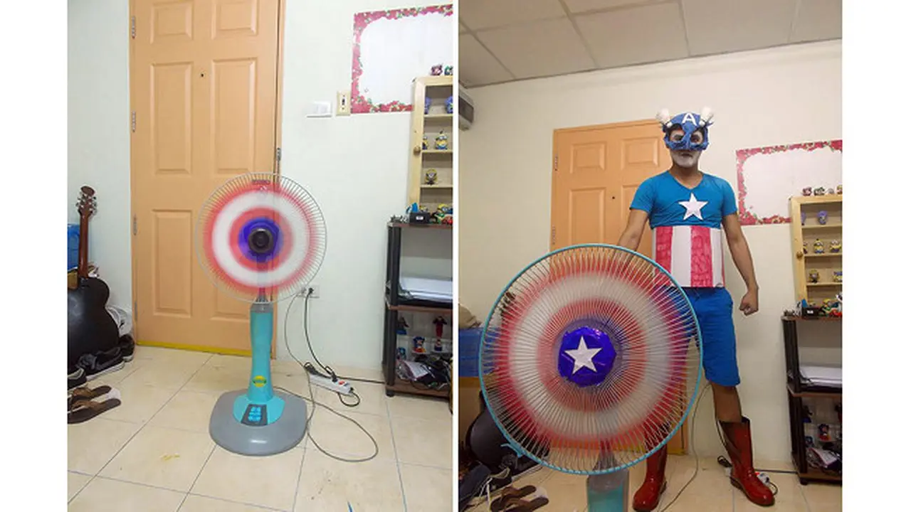 Cosplay Biaya Murah dari Alat Rumah Tangga