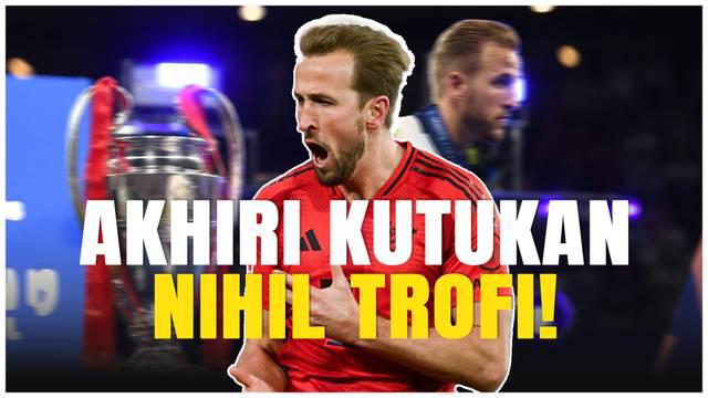 Berita Video, Harry Kane resmi mendapatkan trofi pertamanya dalam karier sepak bola profesional. Ia sukses meraih trofi Bundesliga bersama timnya saat ini, Bayern Munchen.