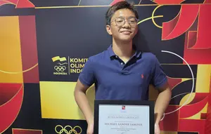 Perenang Muda Michael Xander Samosir Dapat Beasiswa ke AS