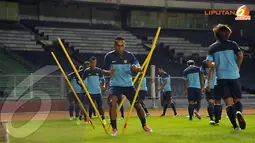 Titus Bonai saat masih dipanggil timnas (Liputan6.com/Helmi Fithriansyah)