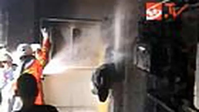Binatu di Surabaya Terbakar