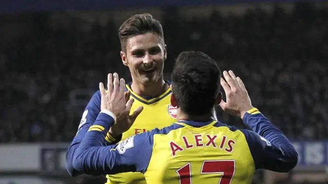 olivier giroud - alexis sanchez