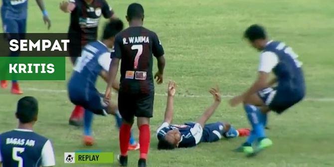 VIDEO: Insiden Hendro Siswanto Kejang dan Kritis Saat Laga Persipura Vs Arema FC