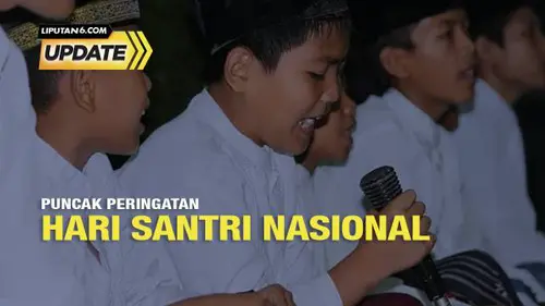 Puncak Peringatan Hari Santri Nasional di Surabaya