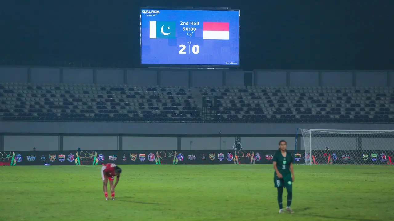 Timnas Indonesia Putri Vs Pakistan
