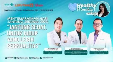 Jantung merupakan organ yang vital, penting dan esensial. Fungsinya memengaruhi hampir seluruh organ tubuh yang lain. Jika kita mempunyai permasalahan pada jantung maka kelangsungan hidup kita juga akan terancam. Oleh karena itu, penting untuk menjag...