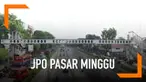 Jembatan penyebrangan orang Pasar Minggu sudah 3 tahun mangkrak. Hingga kini JPO masih ditutup dan belum diperbaiki.