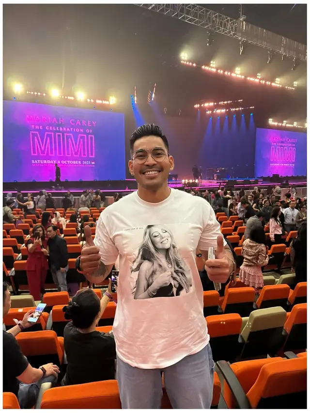 8 Potret Artis Nonton Konser Mariah Carey 2025 di Jakarta, Krisdayanti Boyong Keluarga