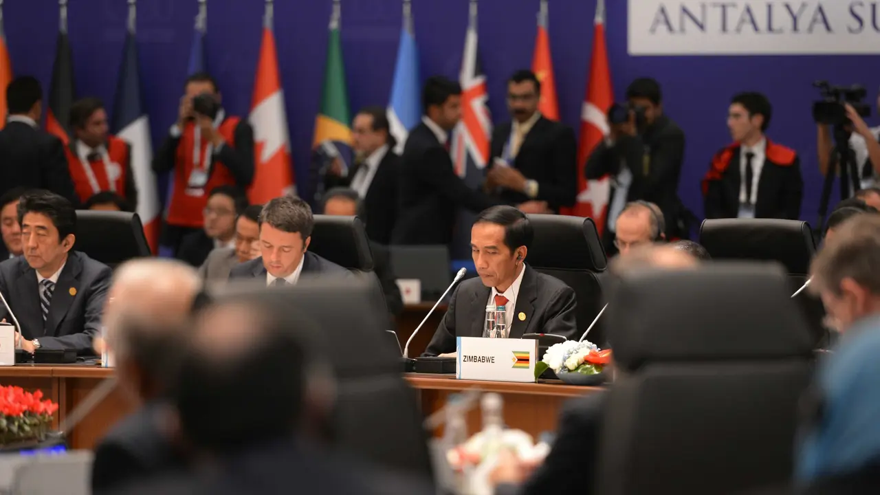 20151116-Pembukaan-G20-Antalya-Summit-Turki-Jokowi--Recep-Tayyip-Erdogan-Setpres