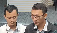 Juru Bicara (Jubir) KPK Budi Prasetyo (kanan) di Gedung KPK, Jakarta. (Foto: Merdeka.com/Rahmat Baihaqi).