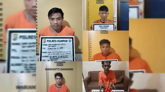 Tahanan Polres Kampar yang kabur.