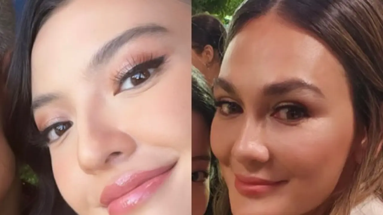 Gaya Makeup Hingga Rambut Luna Maya dan Raline Shah di New York Fashion Week